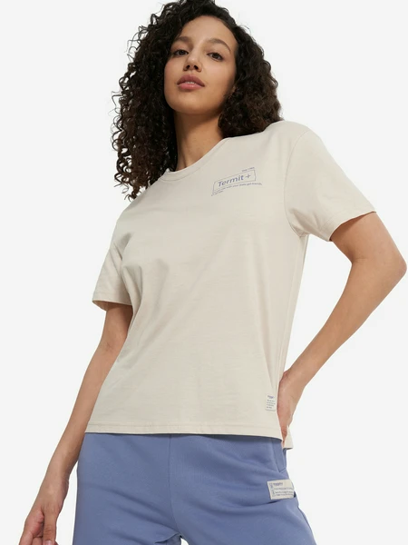 Футболка женская Termit, бежевый, арт. 135336trt-t0