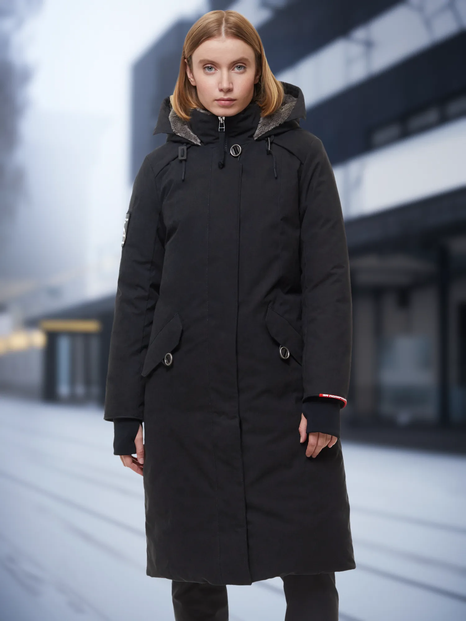 Пуховик Bask Hatanga, черный, арт. 20h01bsk-9009