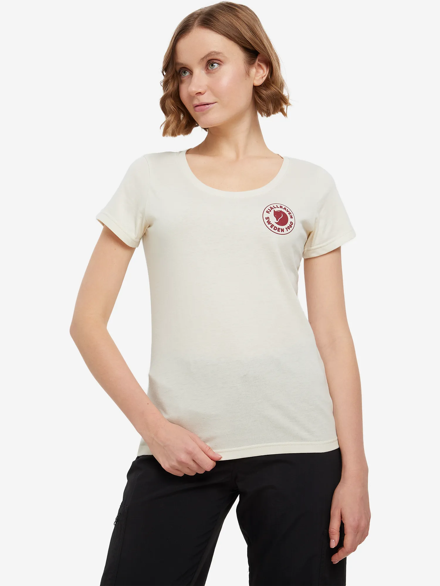 Футболка женская Fjallraven, бежевый, арт. f83513fjr-113