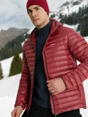 Пуховик Bask Chamonix Light Mj V2, красный, арт. 20252BSK-9205