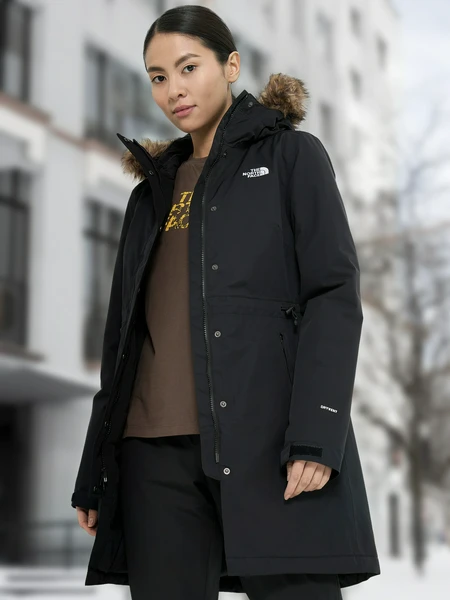 Куртка утепленная женская The North Face Zaneck, черный, арт. nf0a4m8ykx71t1k-.