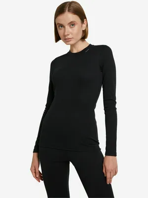 Термобелье верх женское Glissade, черный, арт. 127514GSD-99