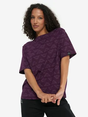 Футболка оверсайз Kappa De Omini, фиолетовый, арт. 136934kap-l1