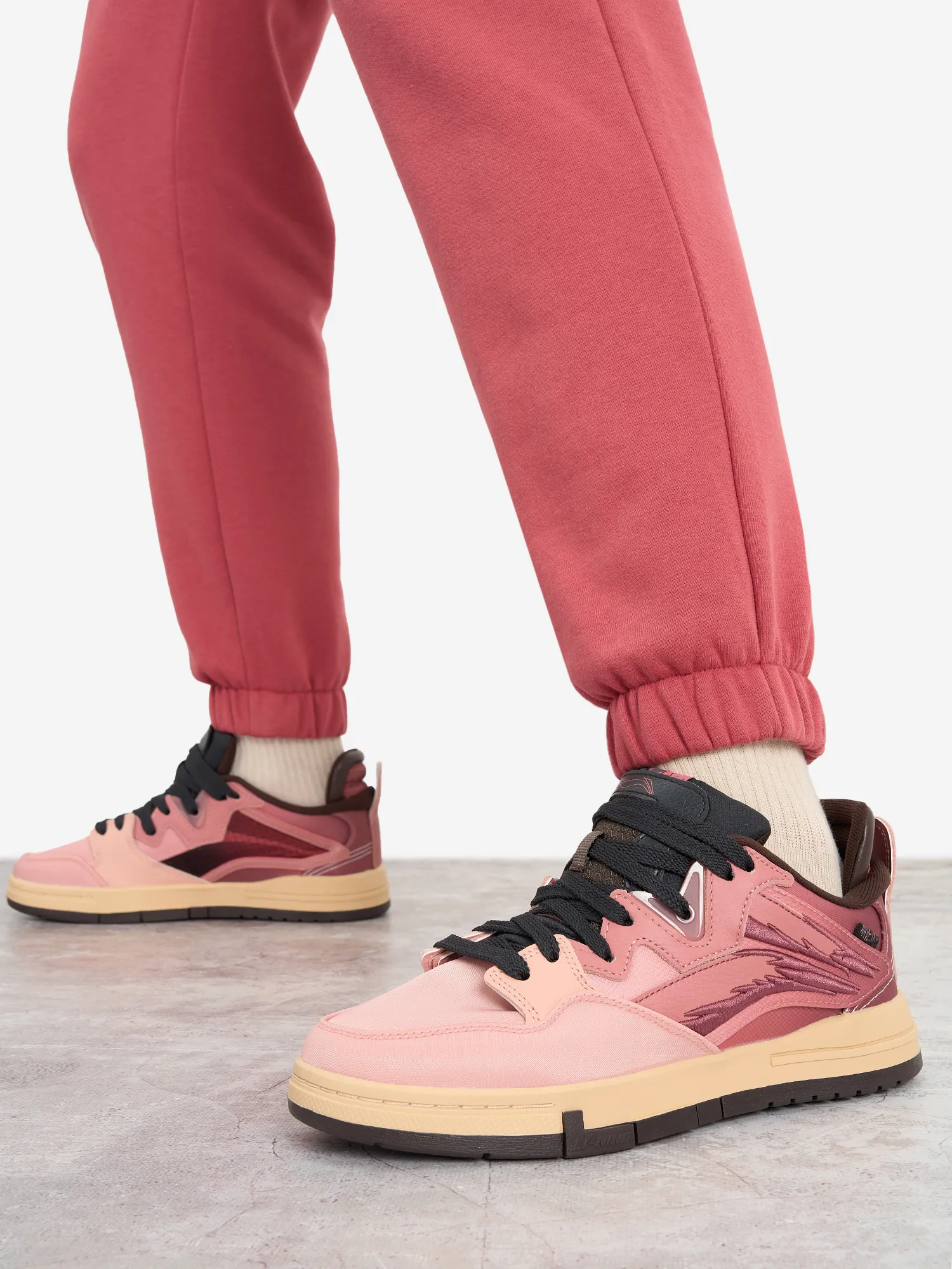 Кеды Li-Ning Wave Pro Se, красный, арт. aecu014-4fl1o-.