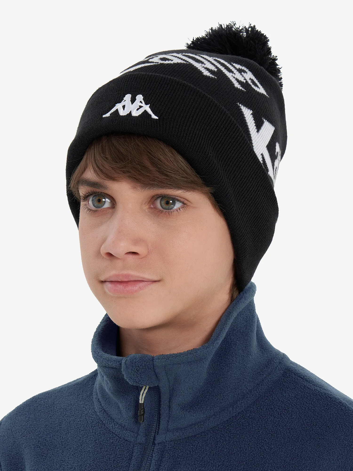 Шапка Kappa, черный, арт. 123858kap-99