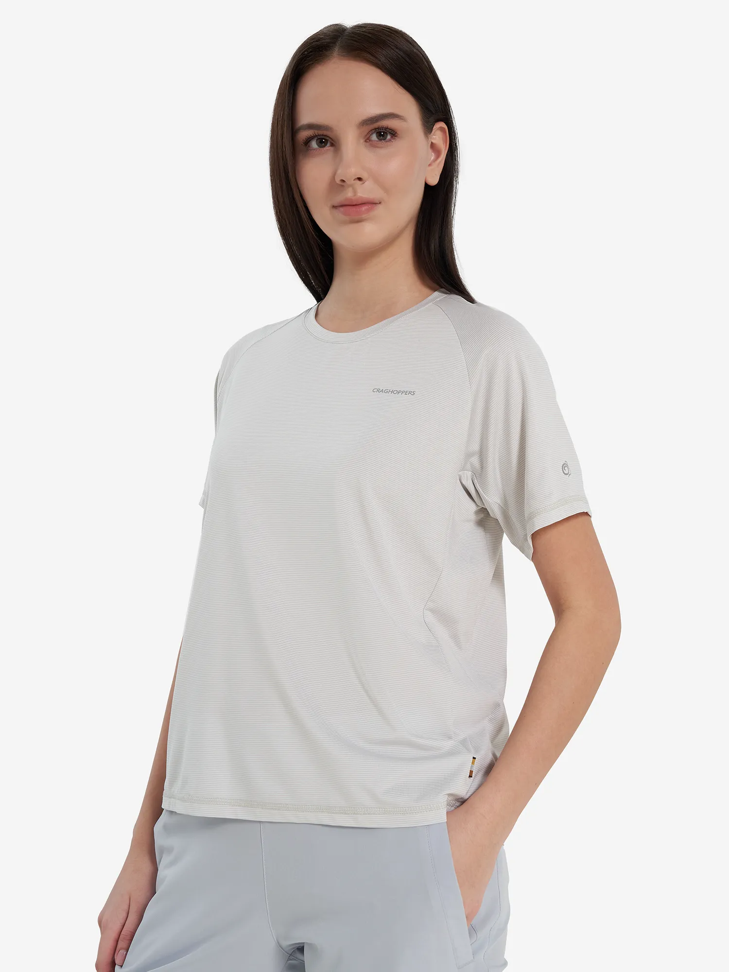 Футболка CRAGHOPPERS Ellie, серый, арт. cwt1375c3d-i4v