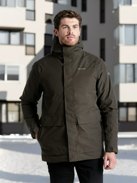 Куртка утепленная мужская Craghoppers Lorton, зеленый, арт. cmp304c3d-j77