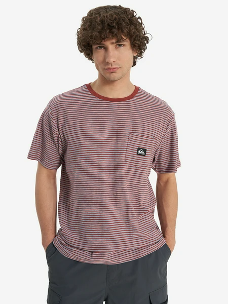 Футболка мужская Quiksilver Kentin, красный, арт. eqykt04361q02-blq3