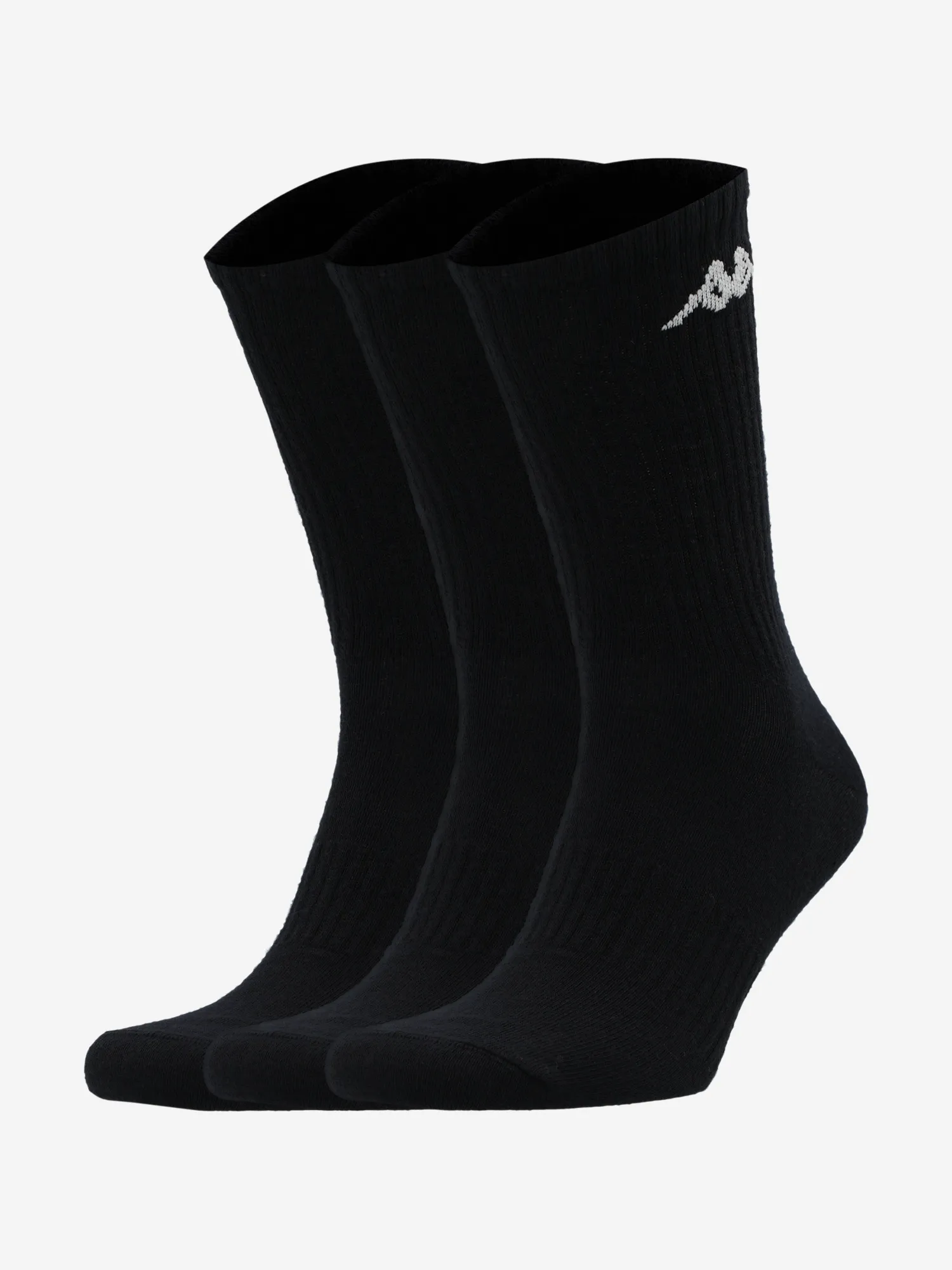 Носки Kappa, 3 пары, черный, арт. 127293kap-bw