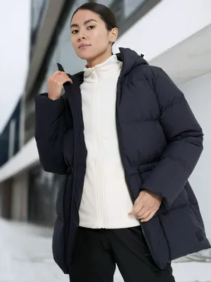 Пуховик Jack Wolfskin Kirschallee, синий, арт. A60213J01-C0413