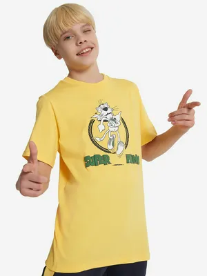 Футболка Super Graphic, желтый, арт. 629864P0P-55