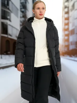 Пальто пуховое женское Jack Wolfskin Frozen Palace, серый, арт. 1204133J01-6350