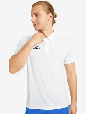 Поло Demix, белый, арт. 119819DMX-00