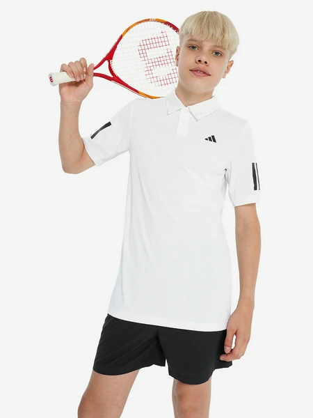 Поло adidas Club, белый, арт. ji9262a01-.