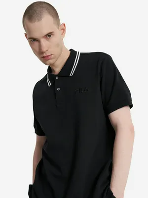 Мужское поло FILA Essentials, черный, арт. 129391FLA-99