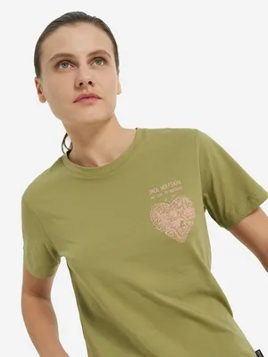 Футболка Jack Wolfskin Discover, зеленый, арт. 1809701J01-4511