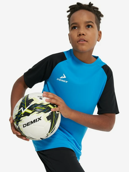 Футболка Demix Playmaker, голубой, арт. 133633dmx-qb