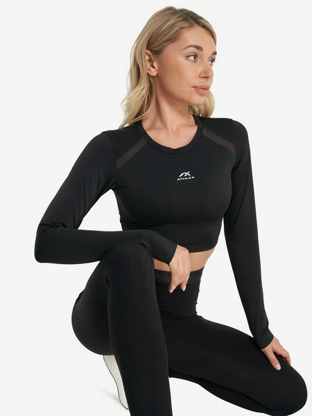 Лонгслив Athlex, черный, арт. 24280