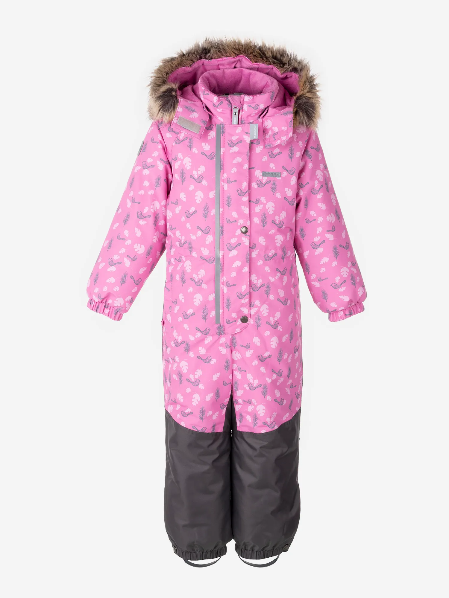 Комбинезон утепленный для девочек Kerry Juliet, розовый, арт. k23426k2j-1280
