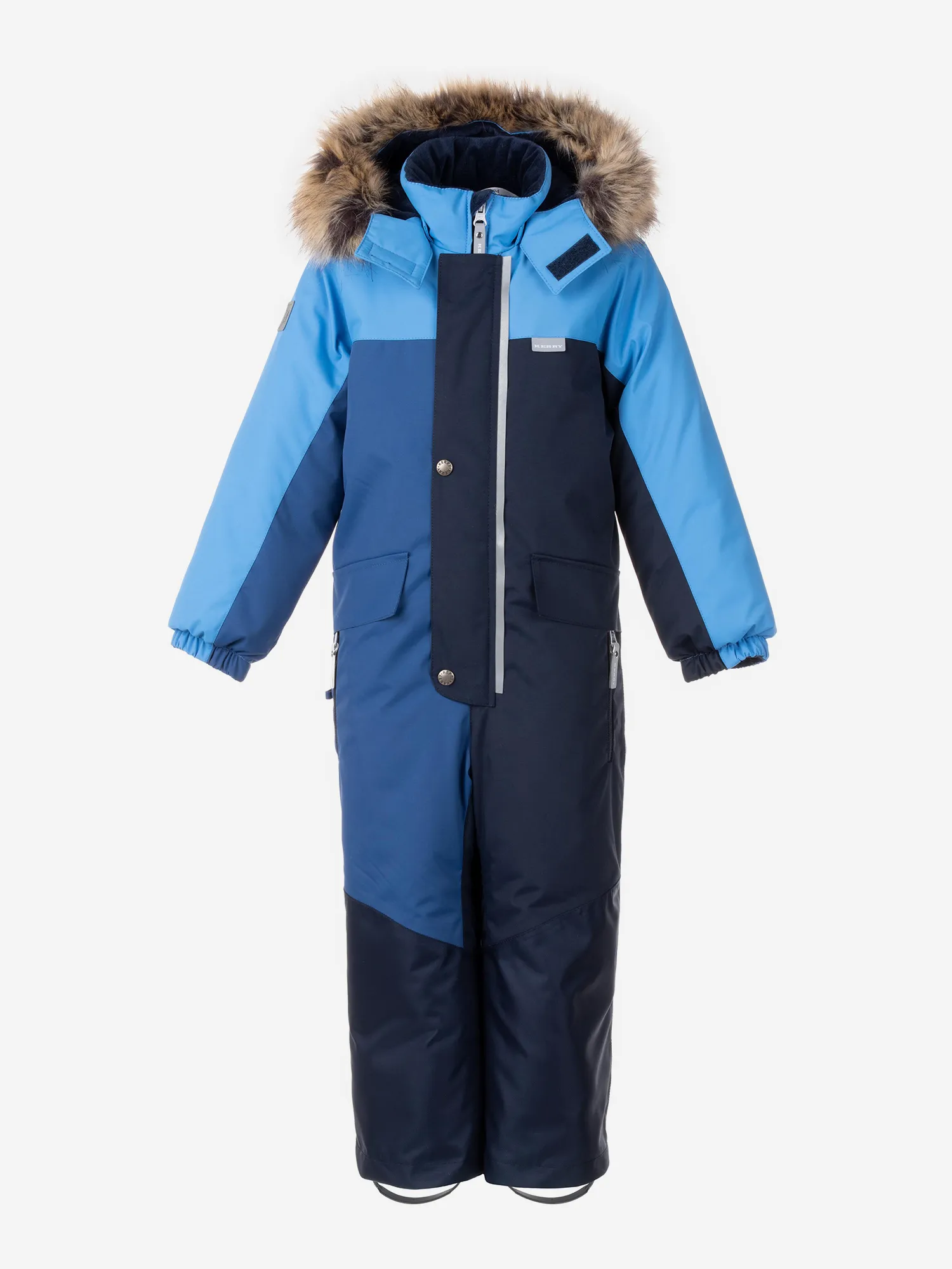 Утепленный комбинезон для мальчиков Kerry Trio, синий, арт. k23427k2j-670