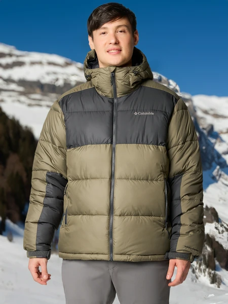 Куртка утепленная мужская Columbia Pike Lake II Hooded Jacket, зеленый, арт. 2050931clb-399