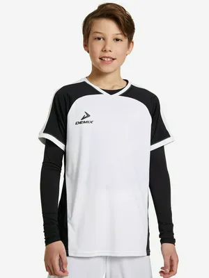 Футболка для мальчиков Demix League, белый, арт. 116890DMX-WB