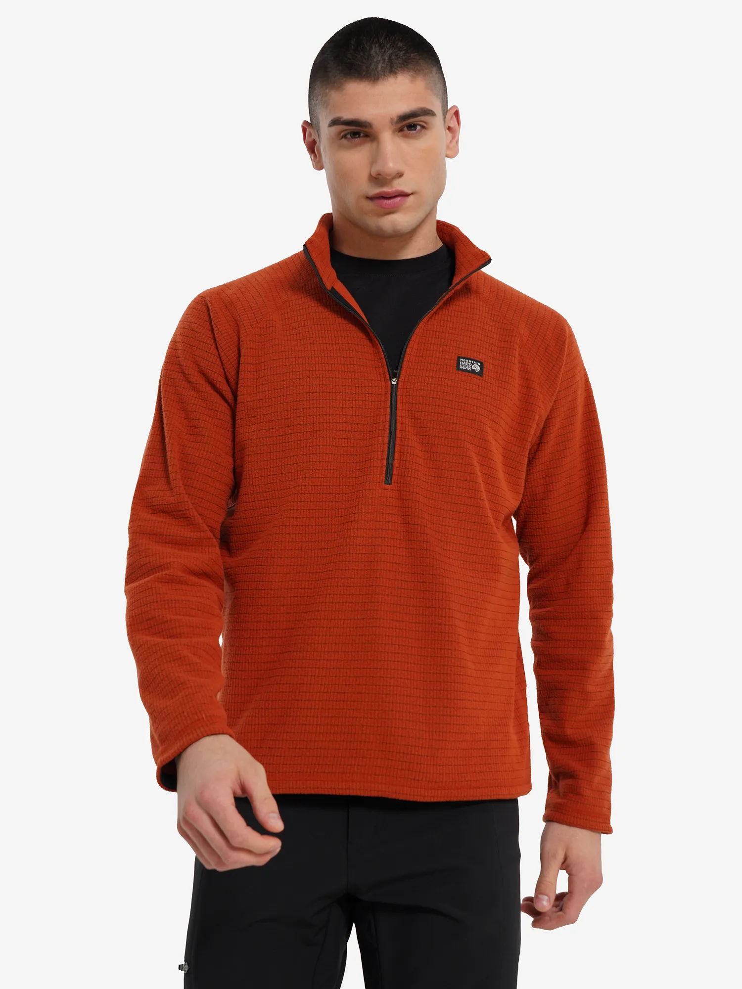 Джемпер флисовый мужской Mountain Hardwear Summit, оранжевый, арт. 2105701mhw-838