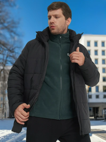 Куртка утепленная Jack Wolfskin Deutzer, черный, арт. 1207451j01-6000