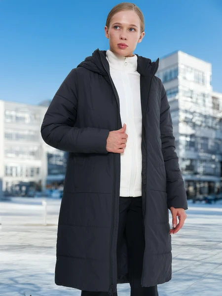 Пальто утепленное женское Jack Wolfskin Deutzer, серый, арт. 1207501j01-6350