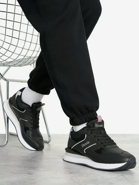 Кроссовки женские Etonic Ester Lth, черный, арт. etw513e10etn-52
