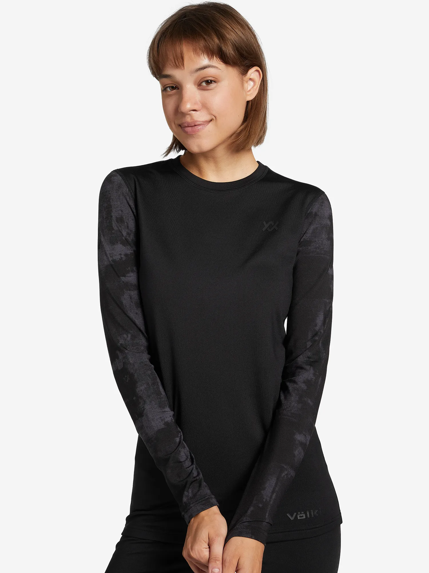 Термобелье верх женское Volkl, черный, арт. 24366