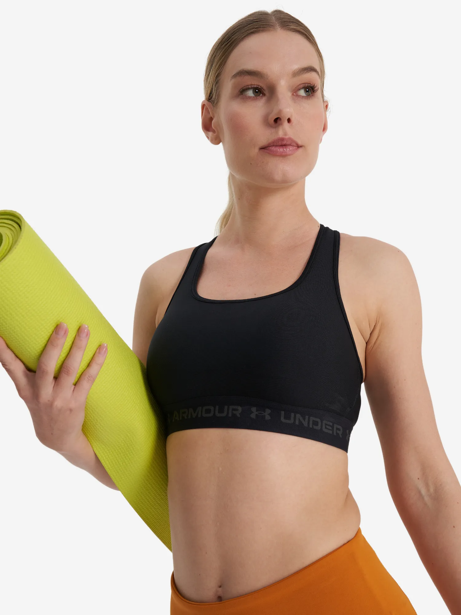 Топ бра спортивный Under Armour, черный, арт. 1361034u0f-001