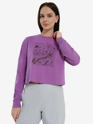 Лонгслив Mountain Hardwear Wild Flowers, фиолетовый, арт. 2079951MHW-537