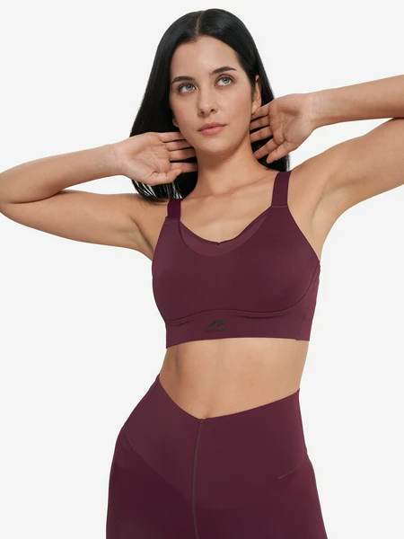 Топ бра спортивный Athlex, красный, арт. 24377