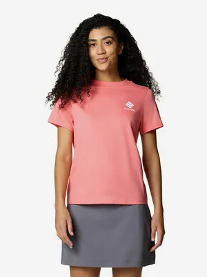 Футболка Columbia Rolling Bend Graphic Ss, розовый, арт. 2120021CLB-686