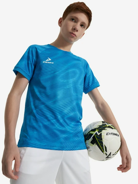 Футболка для мальчиков Demix, голубой, арт. 135035dmx-q1