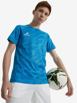 Футболка для мальчиков Demix, голубой, арт. 135035DMX-Q1