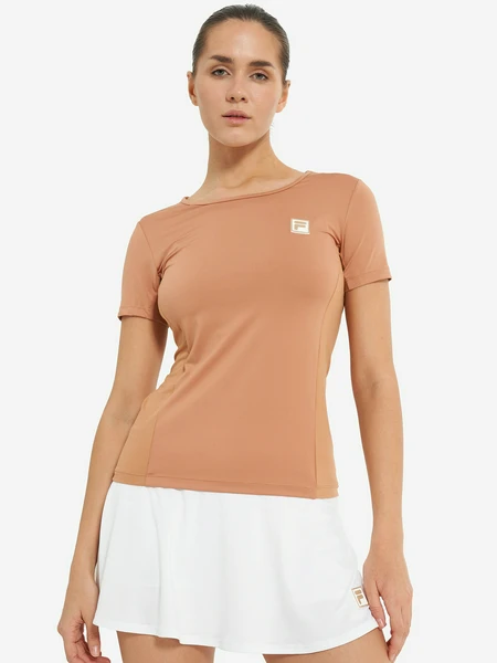 Футболка женская FILA, бежевый, арт. 120079fla-t1