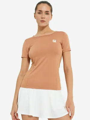 Футболка женская FILA, бежевый, арт. 120079FLA-T1