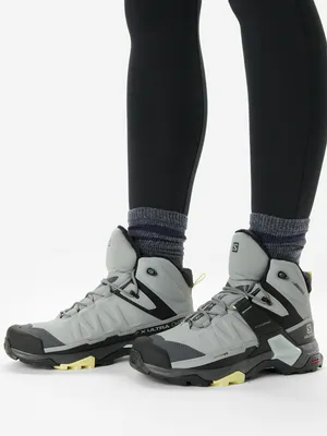 Утепленные женские ботинки Salomon X Ultra 4 Mid Winter Ts Cswp, серый, арт. L41365000S03