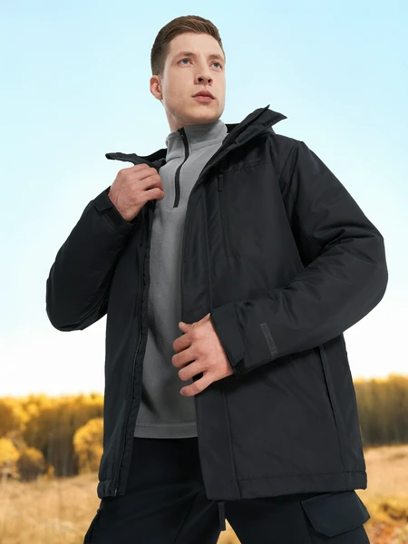 Куртка утепленная мужская Outventure, черный, арт. 137299out-99