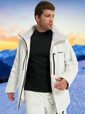 Куртка утепленная мужская Toread, белый, арт. tahham90050