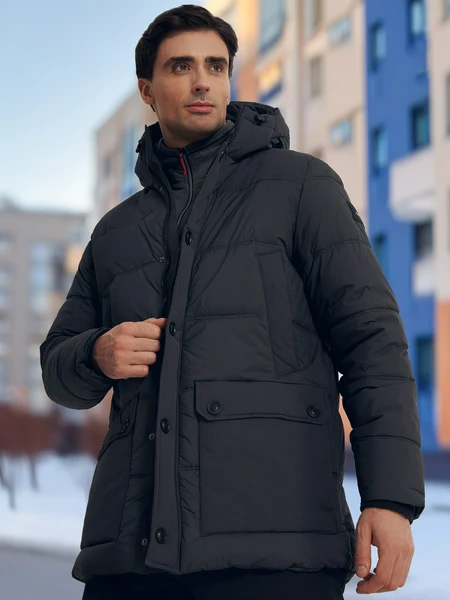 Куртка утепленная мужская CRAGHOPPERS Flynn, серый, арт. cmn317c3d-d1i