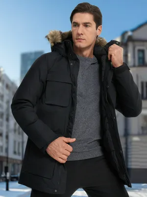 Куртка утепленная Jack Wolfskin Glacier Canyon, черный, арт. 1107674J01-6000