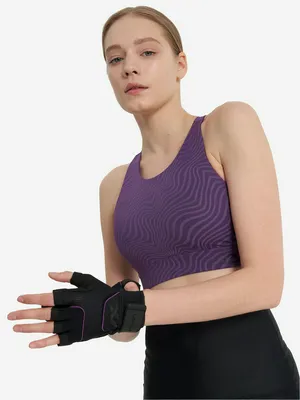 Топ бра спортивный Athlex, фиолетовый, арт. 24507