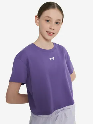Футболка для девочек Under Armour, фиолетовый, арт. 1380878U0F-525