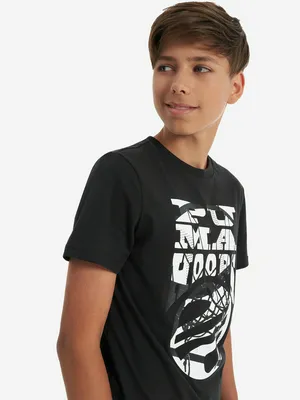 Футболка для мальчиков PUMA Basketball Blueprint, черный, арт. 679282P0P-51
