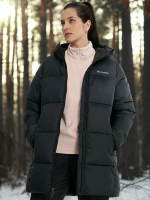 Куртка утепленная Columbia Puffect II Mid Hooded Jacket, черный, арт. 2088471CLB-010