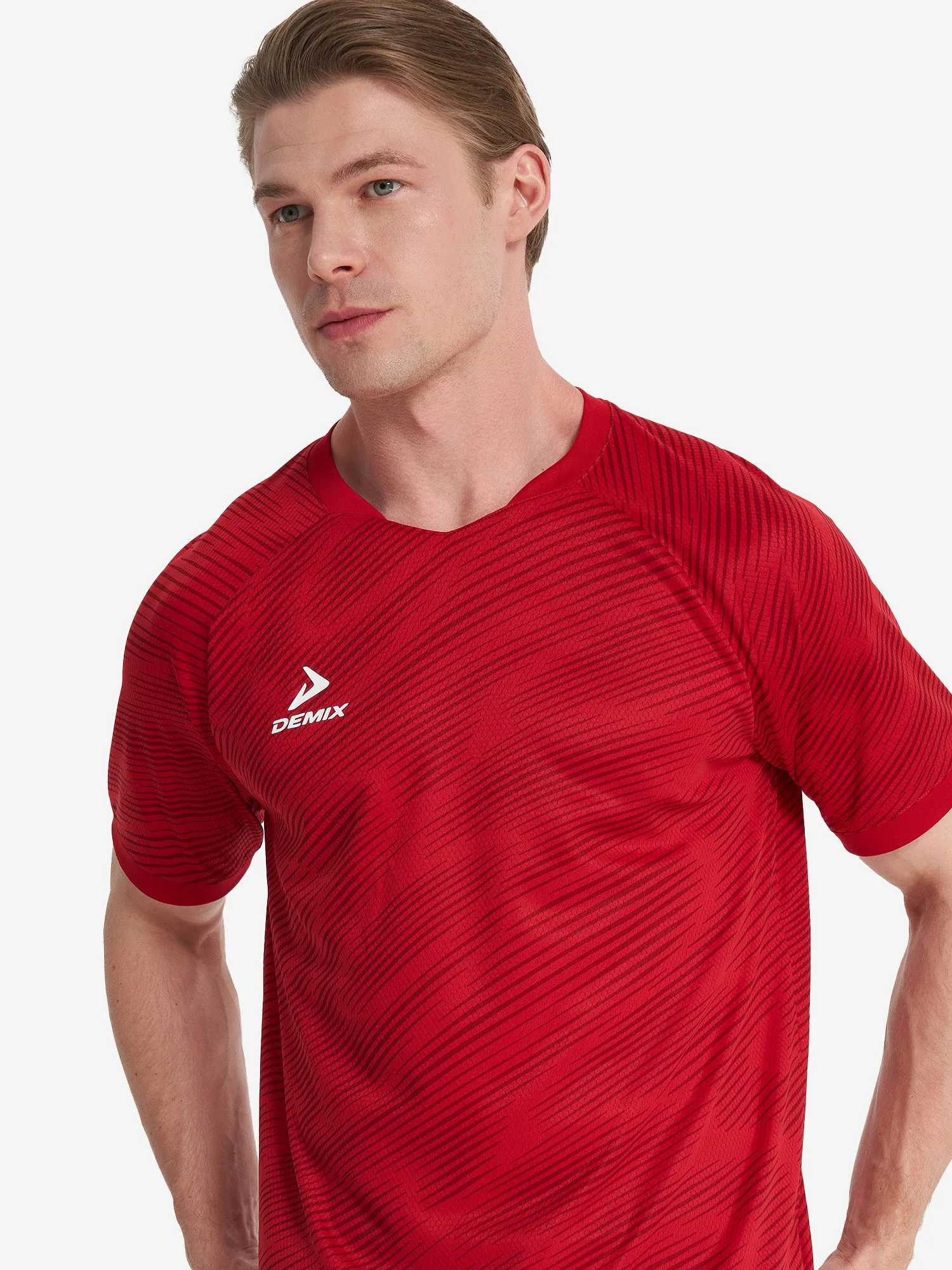 Футболка мужская Demix Winger, красный, арт. 126026dmx-h1