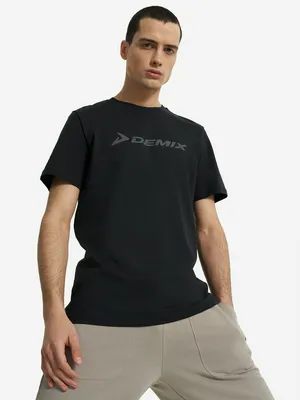 Футболка мужская Demix, черный, арт. 119628DMX-99
